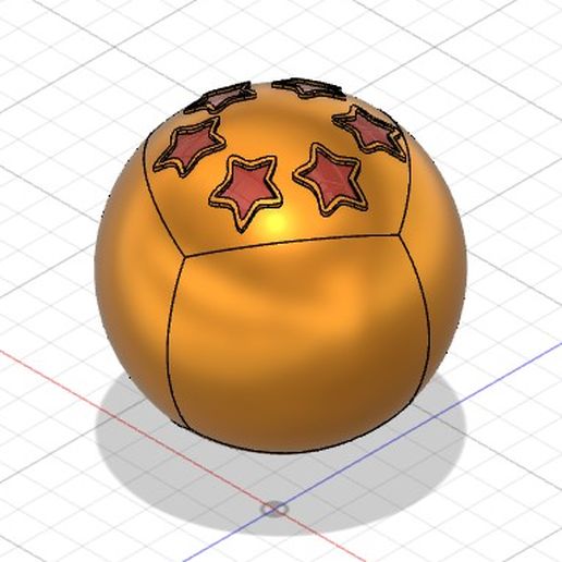 dragon Balle 6 étoiles super goku gohan goten Végéta troncs tapage bulma manga 3D print model - Mito3D