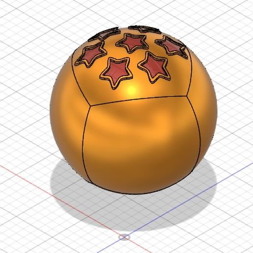 continuar pelota 7 estrellas súper goku gohan goten vegeta bañador cifra bulma manga 3D print model - Mito3D