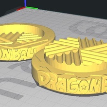 dragon ball grinder 3d print model - Mito3D