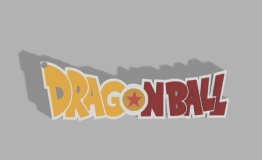 Drago palla chiave squillare gadget manga anime dragonabll sangoku combattimento animazione porteclef 3d print model - Mito3D