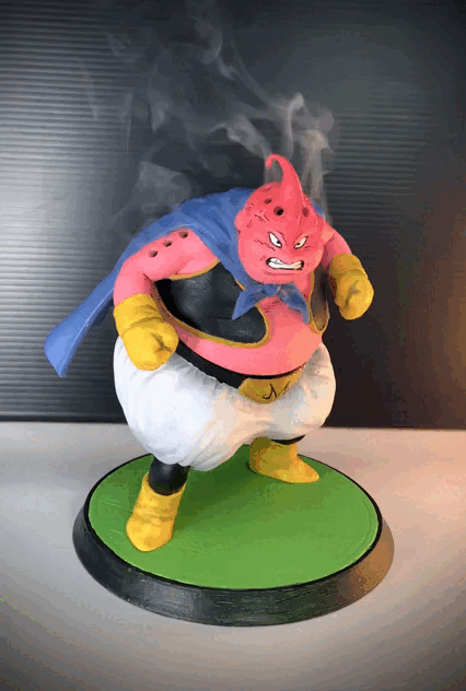 dragon ball majin boo dragonball box incense anime toy 3D print model - Mito3D