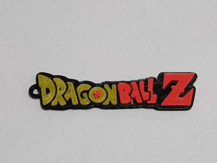 dragon ball z anime logo key ring key rings anime keychain dbz dragon ball z  3d print model - Mito3D