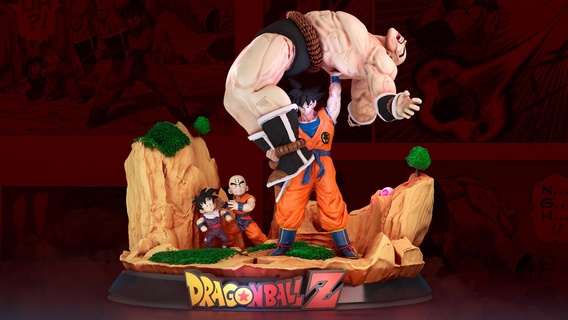 Drachen Ball Goku Nappa Dragon Dragonballsuper Super vegeta Gohan Anime Ärmel 3d print model - Mito3D
