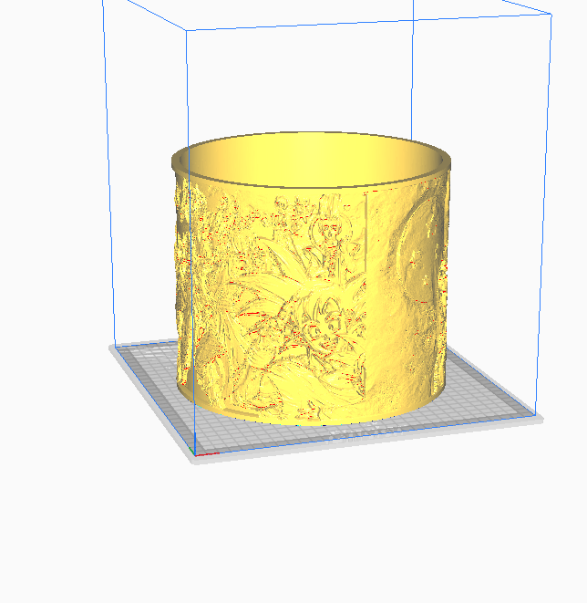 dragon ball z lamp 3D print model - Mito3D