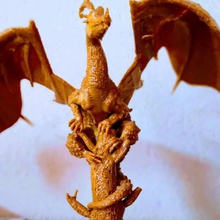 ejderha kırık ağaç sanat ejderhalar 3d print model - Mito3D