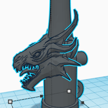 dragon bug mouthpiece nozzle nozzles bong shisha hooka 3d print model - Mito3D