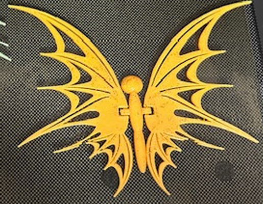dragão borboleta 3d print model - Mito3D