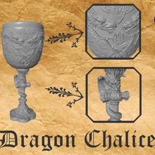 dragon chalice art 3d scan scanner artec cup dragons game thrones goblet grotesque scans replicas 3d print model - Mito3D
