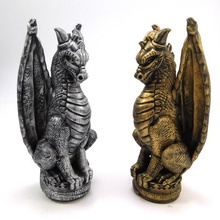 dragon satranç ejderha derebeyi Kral oyun reçine 3d print model - Mito3D