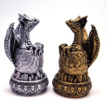 dragon scacchi piccolo cucciolo di drago pedone gioco art 3d print model - Mito3D