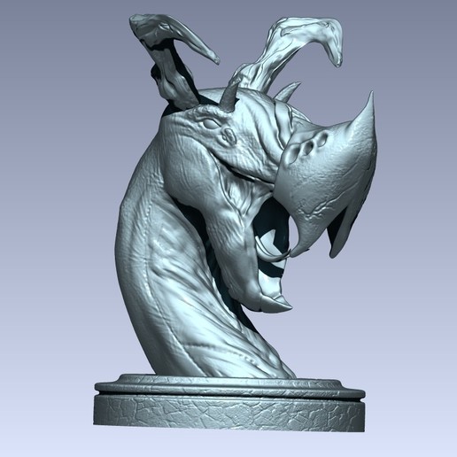 dragon del bosque Kunst - Spielzeug 3D print model - Mito3D