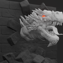 dragon diorama 3d print model - Mito3D