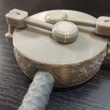 dragon drums art tools dragons makeitloud 3d print model - Mito3D