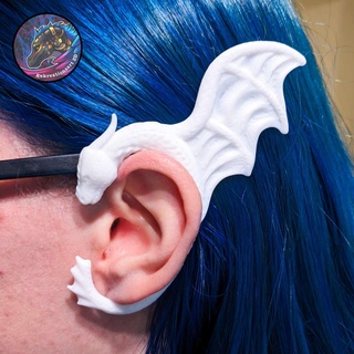 Dragão orelha manguito acessório 3d print model - Mito3D