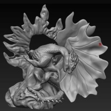 dragon egg art fantasy 3d print model - Mito3D