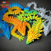 dragon family collection 4 dragons 3d print model - Mito3D