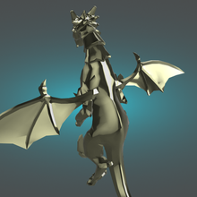 dragon figure 3d print model - Mito3D