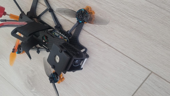dragon frog gps support bn220 drone 3d print model - Mito3D