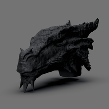 ejderha kafası çeşitli canavar 3d print model - Mito3D
