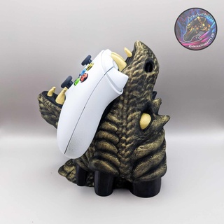dragon head gaming controller stand controller wall mount game video game controller controller stand dragon fantasy dragon controller stand  3d print model - Mito3D