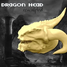 dragon head sculpt 45mb art 3d print model - Mito3D