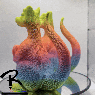 dragon heart 3d print model - Mito3D