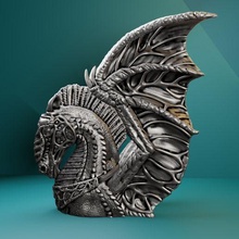 dragon cheval art fantaisie 3d print model - Mito3D