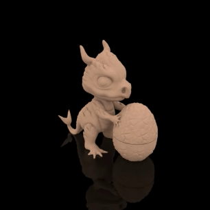 dragon keeper dinosaur jurassic park art decoration toys bite animals 3d print model - Mito3D