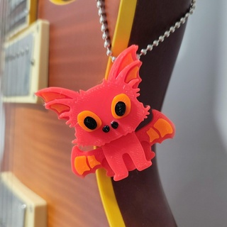 dragon porte clés clé anneaux fantaisie flexi original jouet agréable animal maison décoration kawaii cadeau accessoire Bureau Accueil jouets crochet 3d print model - Mito3D