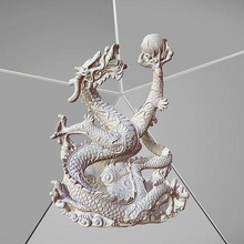 dragon pearl çeşitli oyuncak süs eğlenceli artec 3d modeli 3d print model - Mito3D