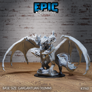 dragon queen tiamat legendary chromatic drake 5 headed draconic goddess ancient magical beast evil dragonborn winged mountain encounter dnd tabletop pre-supported epic-miniatures dungeon rpg fantasy stl miniature roleplaying 3d print model - Mito3D