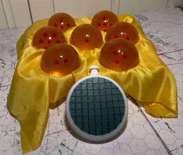 Ejderha radar ilham top Kostüm oyunu oyun Ejder topu Akira toriyama radarı toplar bulma goku Shenron 神龍 pikolo sessiz gohan cin kaplumbağalar garaj 3d print model - Mito3D