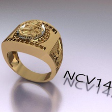 dragon ring jewelry 3d print model - Mito3D