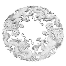dragon ring a arte sinais de logotipos dragões 3d print model - Mito3D