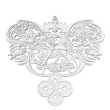 dragon rings art signs logos sign 3d print model - Mito3D