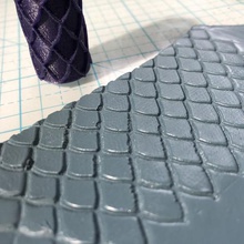 scala drago texture rullo casa timbro la polymer clay 3d print model - Mito3D