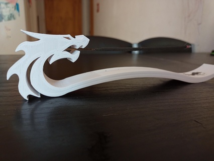 Ejderha kokulu Kulp destek sahumerio dekorasyon 3d print model - Mito3D