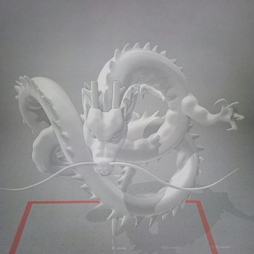 dragon shenron jeu de ball la boule z 3D print model - Mito3D