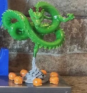 Drago shenron Goku palla 3d print model - Mito3D