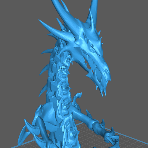 dragon squelette Jeu dnd descente légendes sombre terrain jeux société jeu plateau Mort vivant OS 3D print model - Mito3D