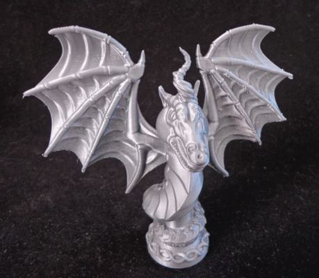 dragon skulpture art 3dprint 3dprinted 3dmodel 3d fantasy magic fdm sla resin photopolymer snake miniature figure animal creature tabletop wargaming 3d print model - Mito3D