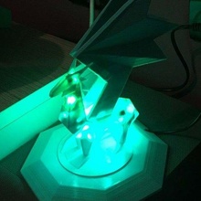 Dragão spyro luminária conduziu decoração 3d print model - Mito3D