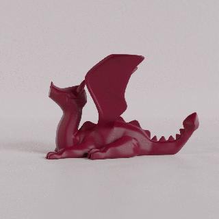 continuar estatua figura animal Arte fantasía 3d print model - Mito3D