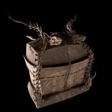 dragon treasure chest 3d print model 3d print model - Mito3D