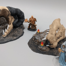 dragon tribe - throne altar openforge game games wargaming terrain pathfinder miniatures miniature dnd 28mm 3d print model - Mito3D