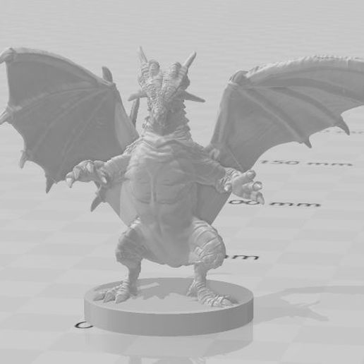 dragon yugioh donjon dé monstres Jeu ddm 3D print model - Mito3D