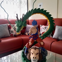 dragonball goku shenlong ozaaru sanat kahramanlar oyuncaklar toplama çizgi roman oyuncak 3d print model - Mito3D