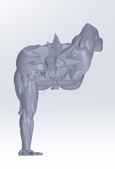 esfera dragón hijo goku 3d impresión figura modelo argonita 3d print model - Mito3D