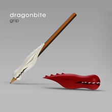 dragonbite grip gadget pencil 3d print model - Mito3D