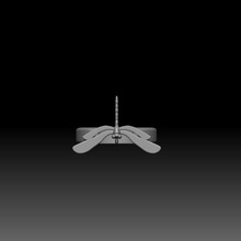 libellula gioielleria squillare 3d print model - Mito3D